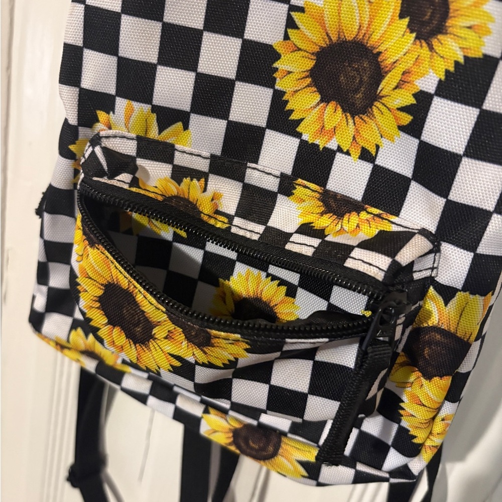 Vans Sunflower Checkered Mini Backpack - image 3